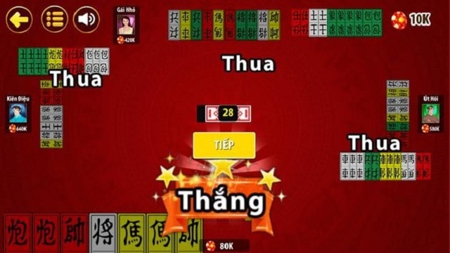 cho thang trong bai tu sac