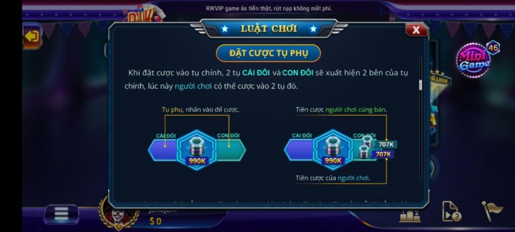 xì dách Rikvip