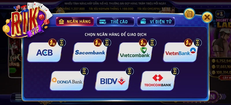 Cách rút tiền Rikvip siêu đơn giản